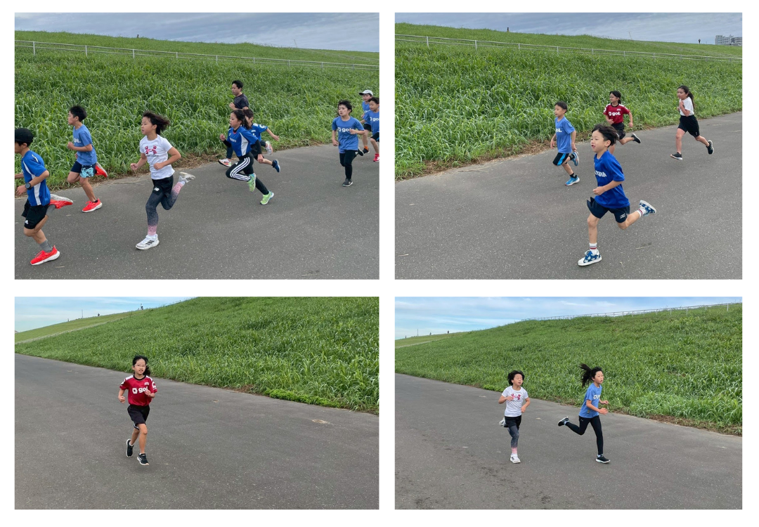 かしわ沼南住宅公園マラソン教室